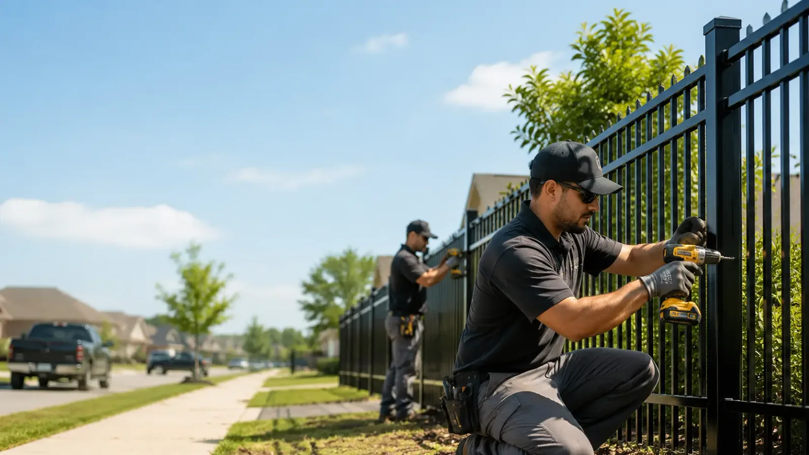 Metal Fence Installation in Damascus, PA